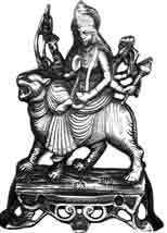 statue durga