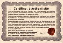 certificat pierre de sante