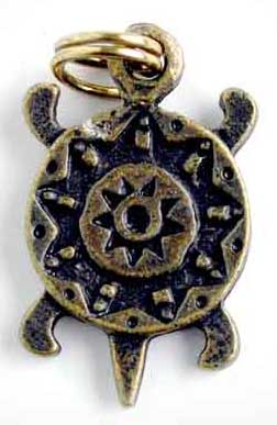 médaille tortue totem