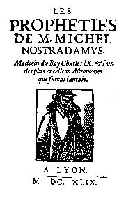 Les Prophéties de Nostradamus