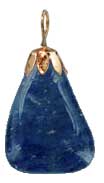 pendentif aventurine bleue