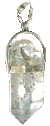 cristal brut en pendentif