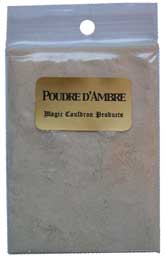 Encens poudre d'ambre