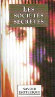 livre Les Soci&eacute;t&eacute;s Secr&egrave;tes