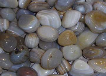 Agate nature polie