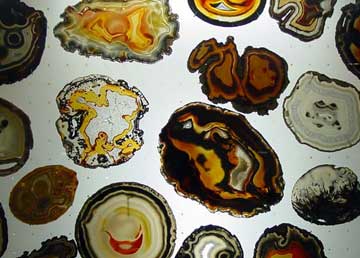 tranche d'agate
