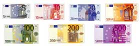 billet en euro