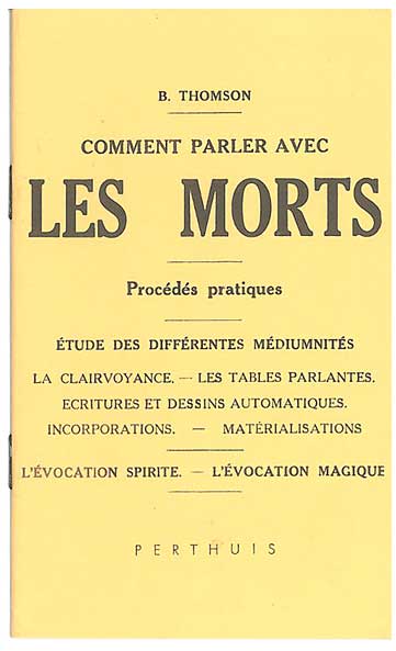 Comment parler avec les morts