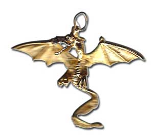 Le Dragon en pendentif