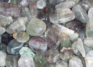 fluorite de France polie