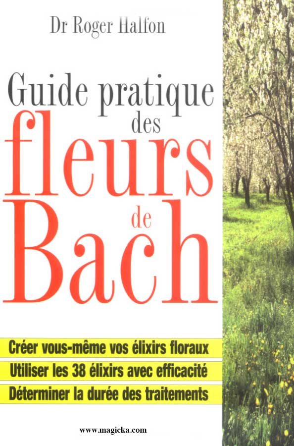 livre Guide pratique des fleurs de Bach