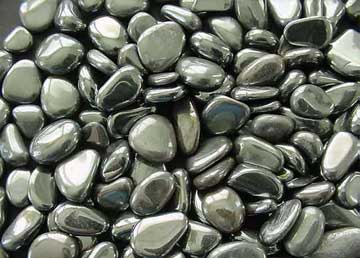 h&eacute;matite polie