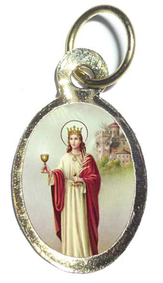 médaille de saint barbara