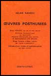 Oeuvres Posthumes, Allan Kardec
