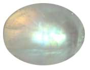 pierre de lune cabochon 