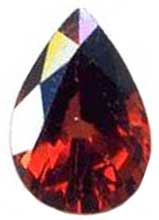 grenat taille poire