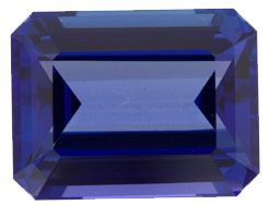 iolite square facetted