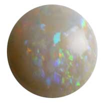 Opale en cabochon