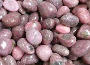 rhodonite polie