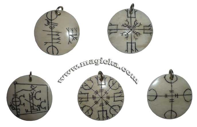 talisman personnalis&eacute; piur la chance, l'amour, l'argent