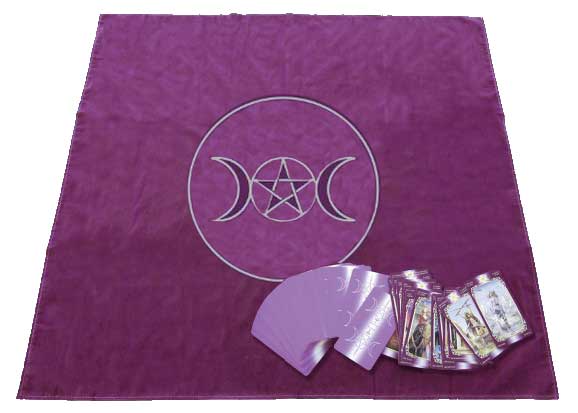 Tapis de Voyance cercle wicca paein