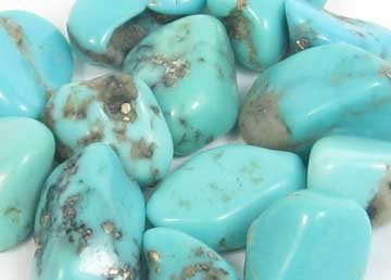 turquoise polie